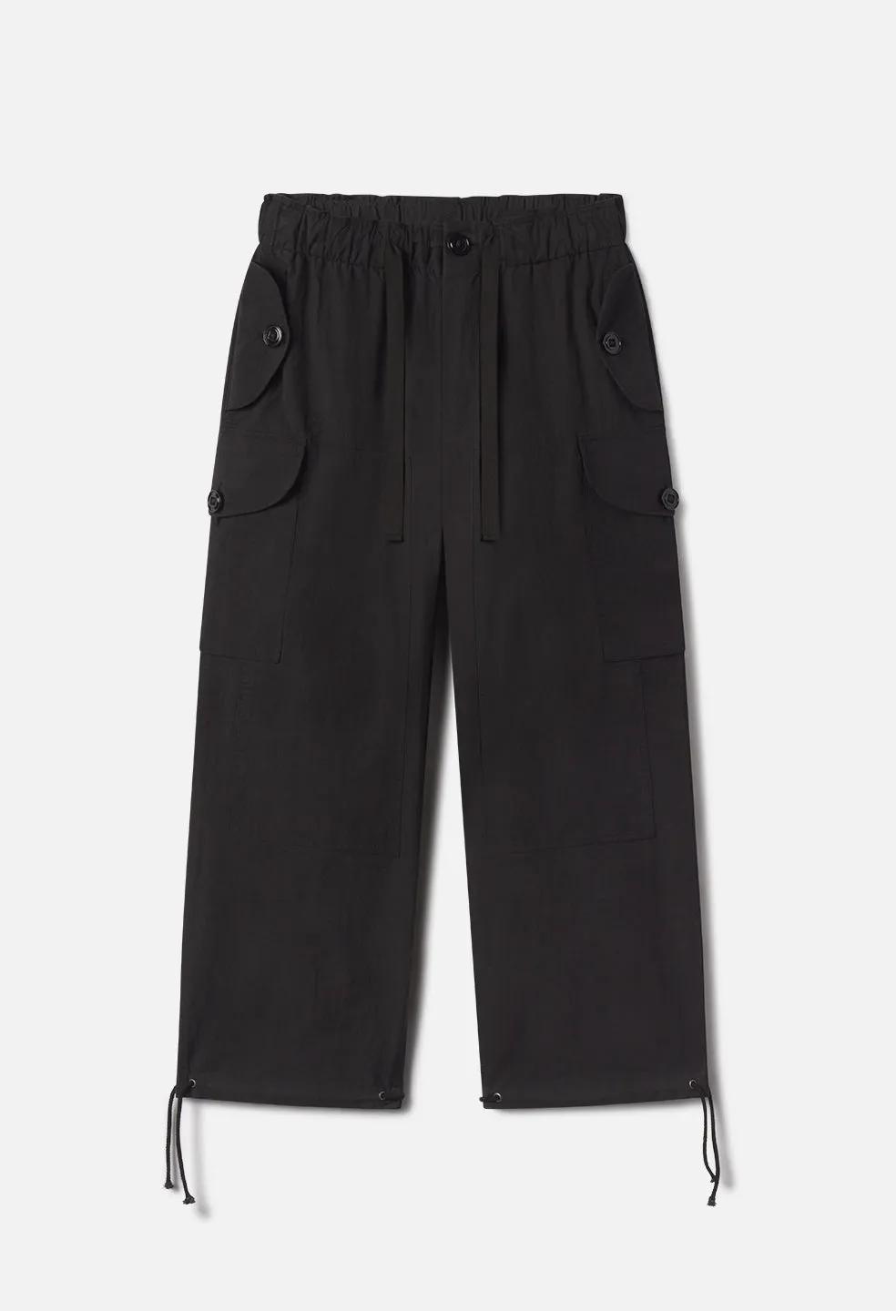 Canopy Ripstop Cargo Pants / Black sold by John Elliott