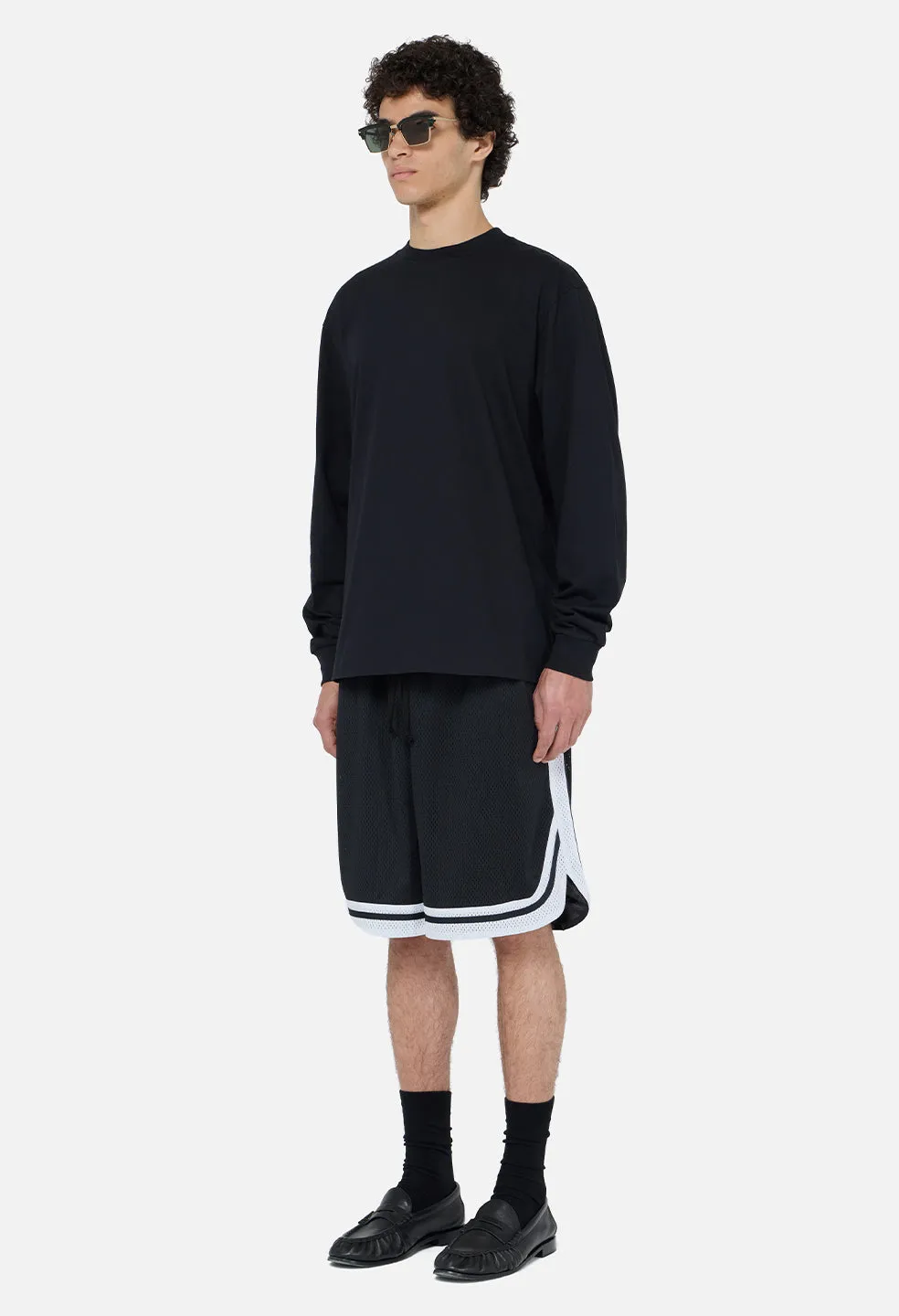Core LS University Tee / Black sold by John Elliott product image thumbnail 4