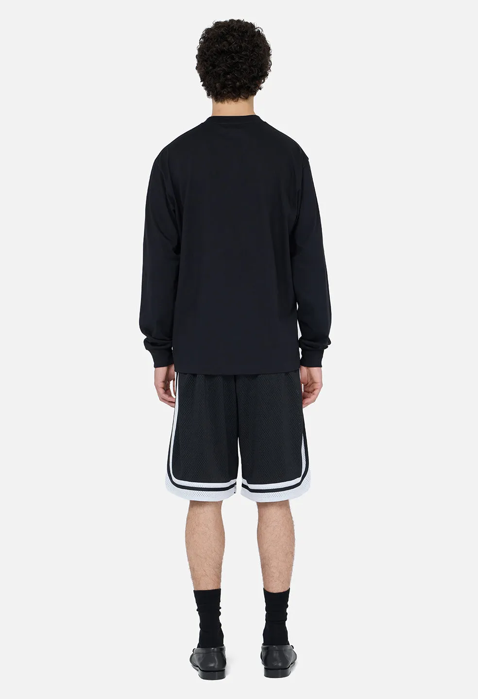Core LS University Tee / Black sold by John Elliott product image thumbnail 5