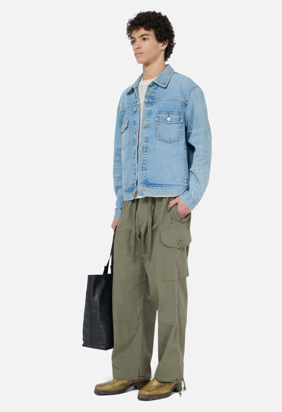 Canopy Ripstop Cargo Pants / Olive sold by John Elliott product image thumbnail 4