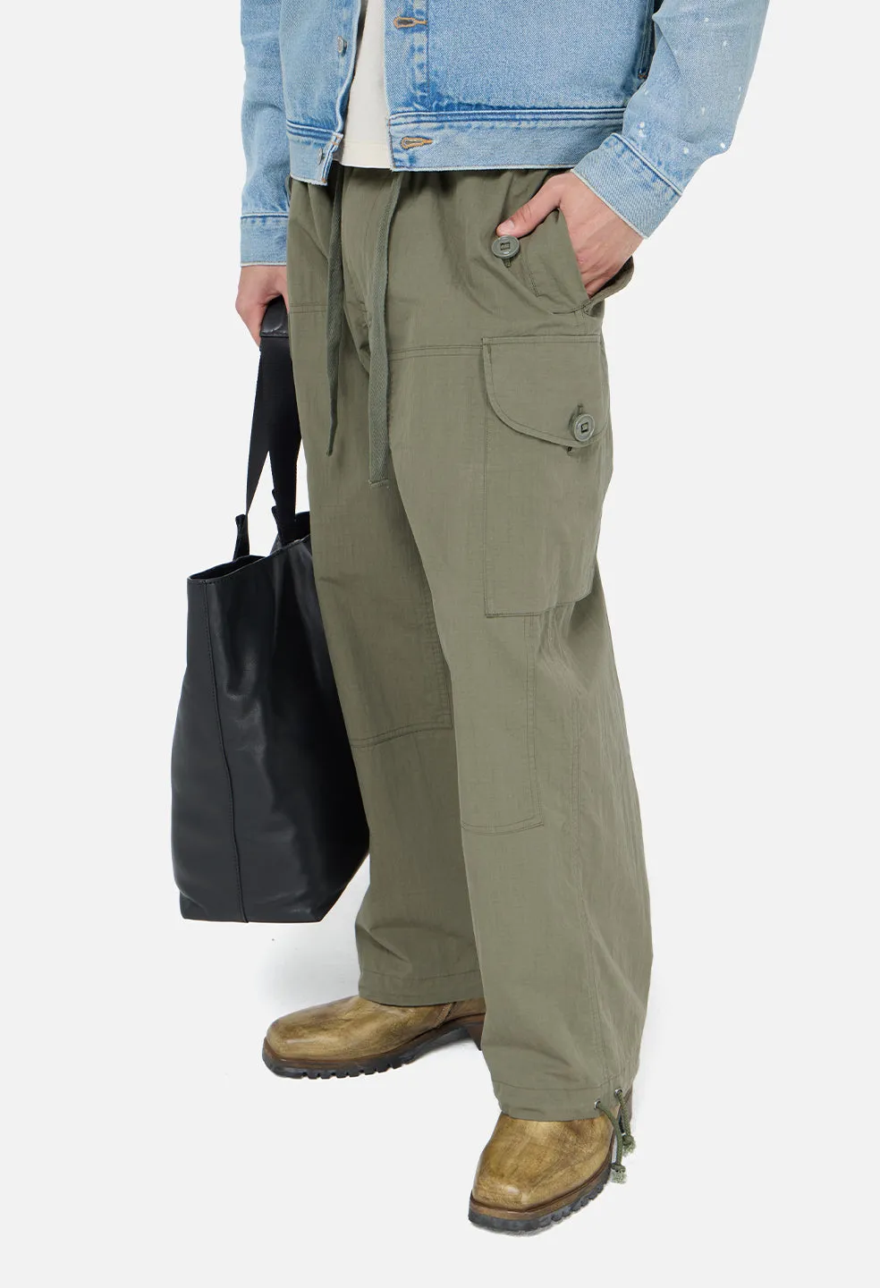 Canopy Ripstop Cargo Pants / Olive sold by John Elliott product image thumbnail 2