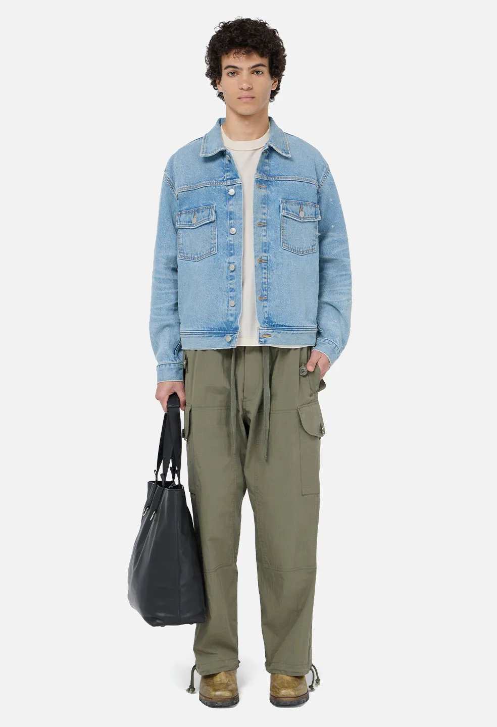 Canopy Ripstop Cargo Pants / Olive sold by John Elliott product image thumbnail 3