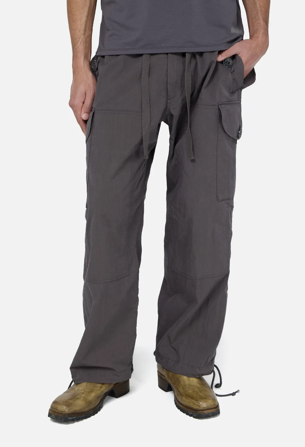 Canopy Ripstop Cargo Pants / Charcoal sold by John Elliott product image thumbnail 2