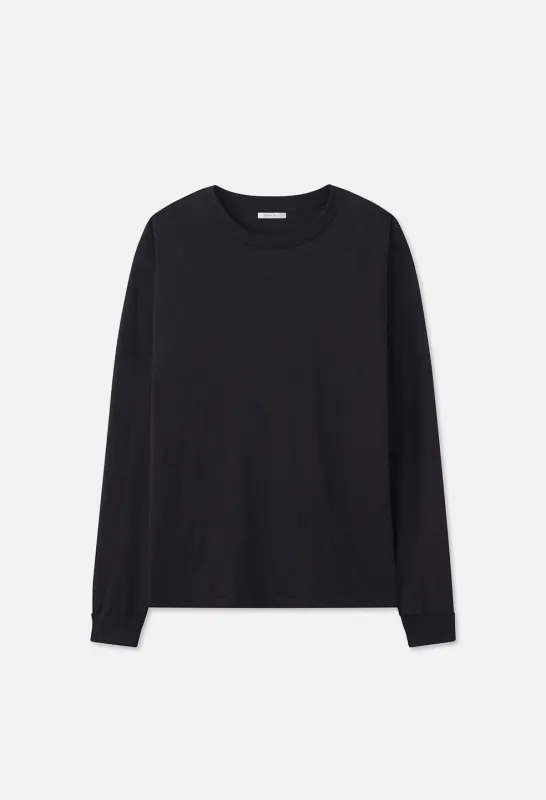 Cotton Cashmere Pullover / Black made by John Elliott