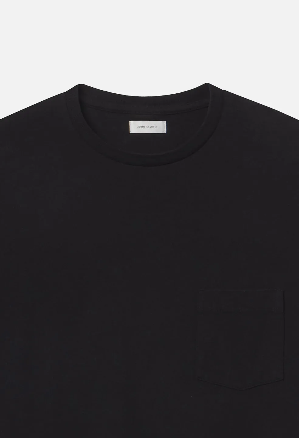 Air Spun Beach Pocket Tee / Black sold by John Elliott product image thumbnail 2