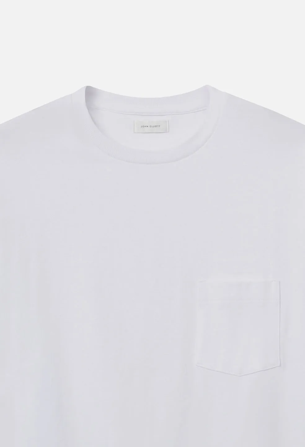 Air Spun Beach Pocket Tee / White sold by John Elliott product image thumbnail 2