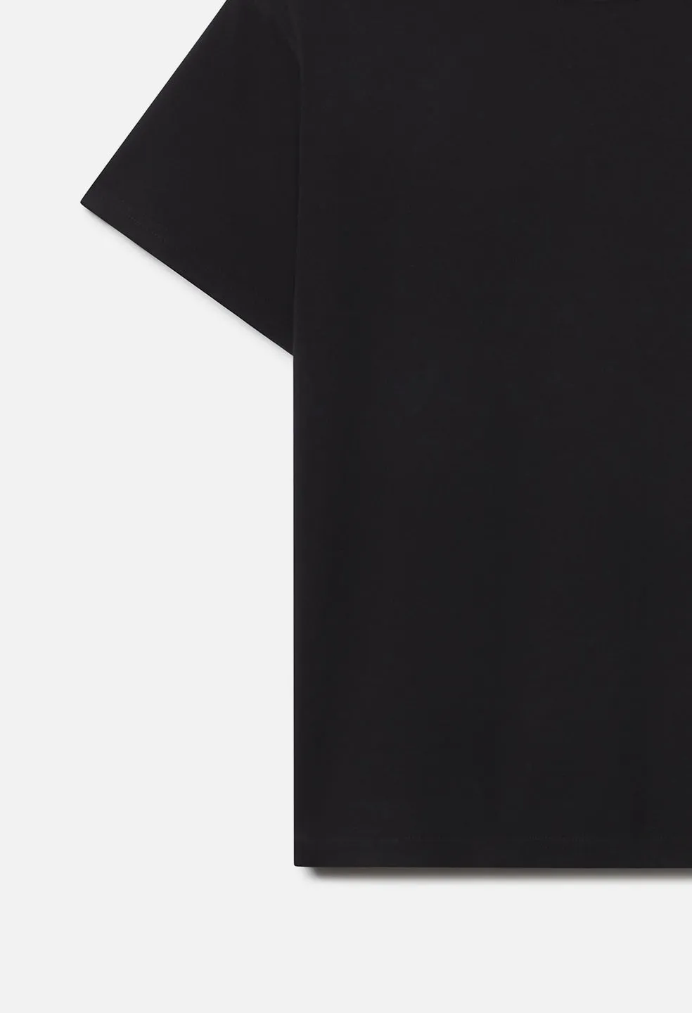 Air Spun Shrunken Tee / Black sold by John Elliott product image thumbnail 3