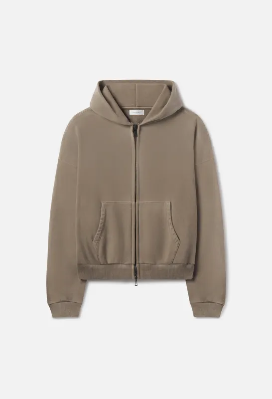 Overcast Fleece Frances Full-Zip / Drift made by John Elliott
