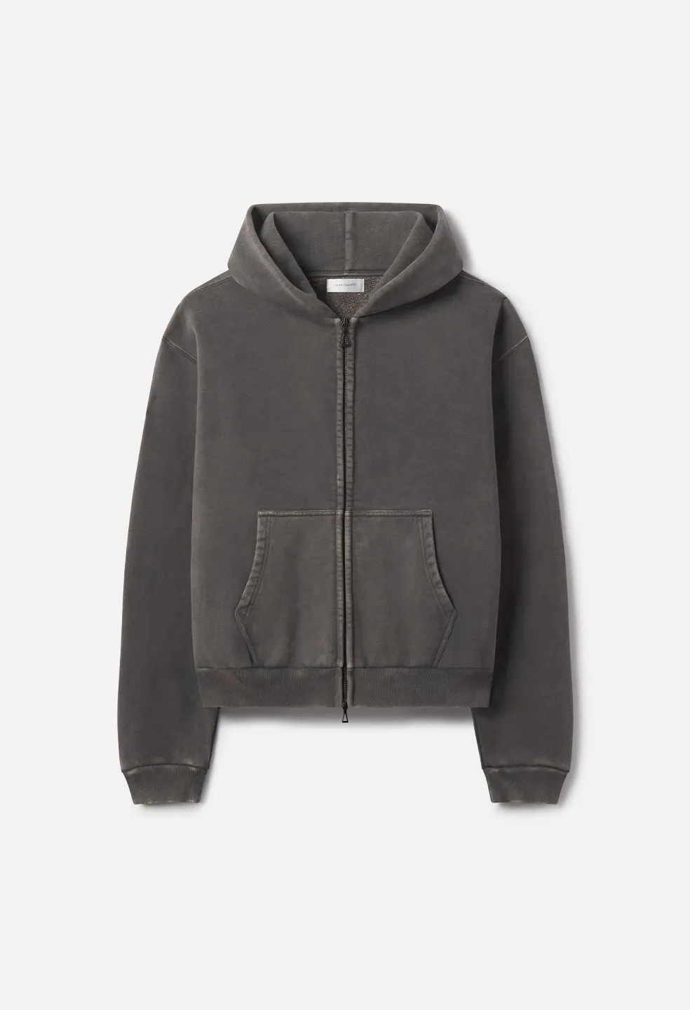 Overcast Fleece Frances Full-Zip / Washed Black sold by John Elliott