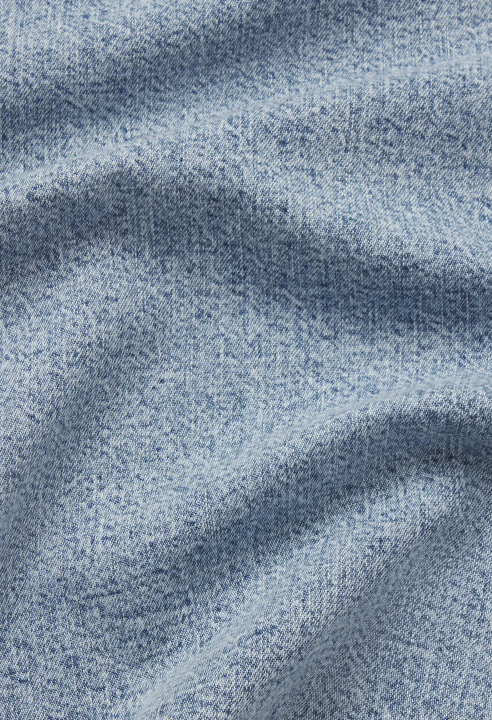 Denim Cloak Button Up / Acid Wash sold by John Elliott product image thumbnail 3