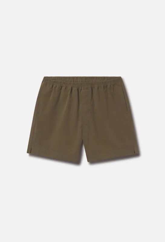 Cotton Kennedy Shorts / Olive made by John Elliott