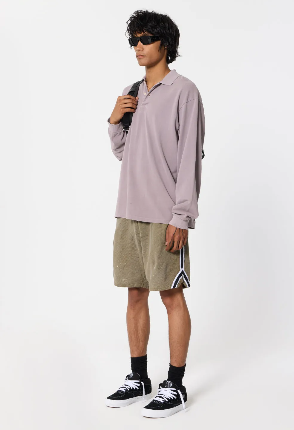 OS Rugby Polo / Washed Plum sold by John Elliott product image thumbnail 5