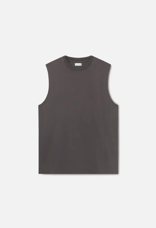 Platoon Cut-Off Tee / Washed Black made by John Elliott