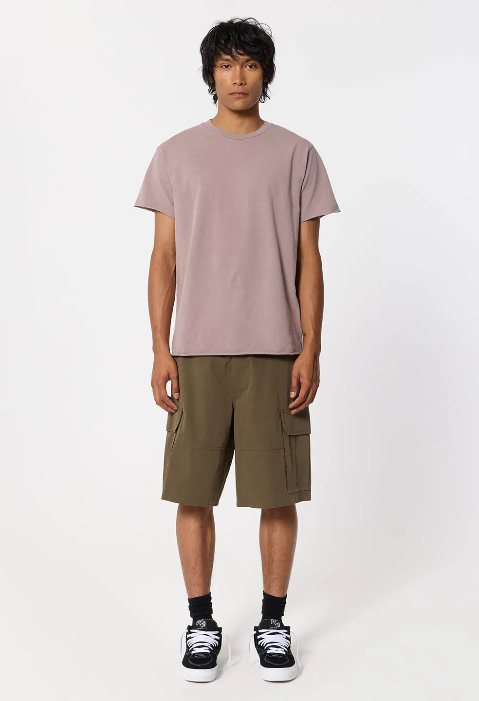 Cotton Southport Cargo Shorts / Olive sold by John Elliott product image thumbnail 4