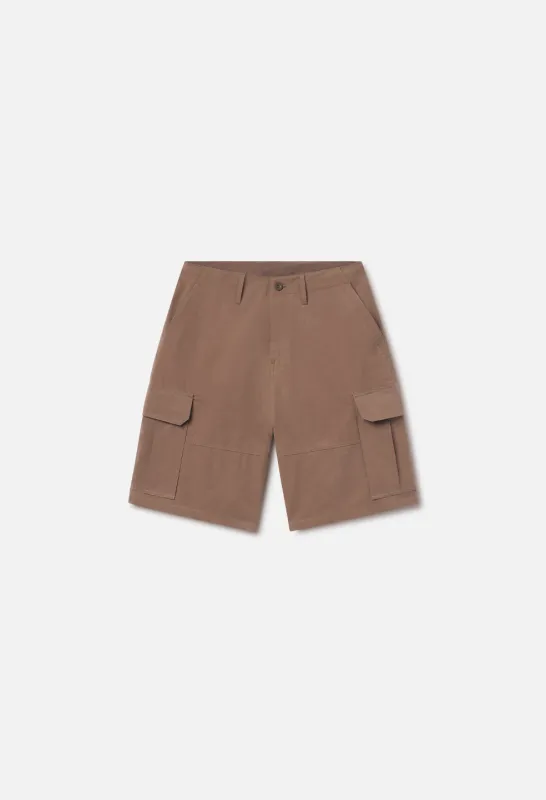 Cotton Southport Cargo Shorts / Drift made by John Elliott