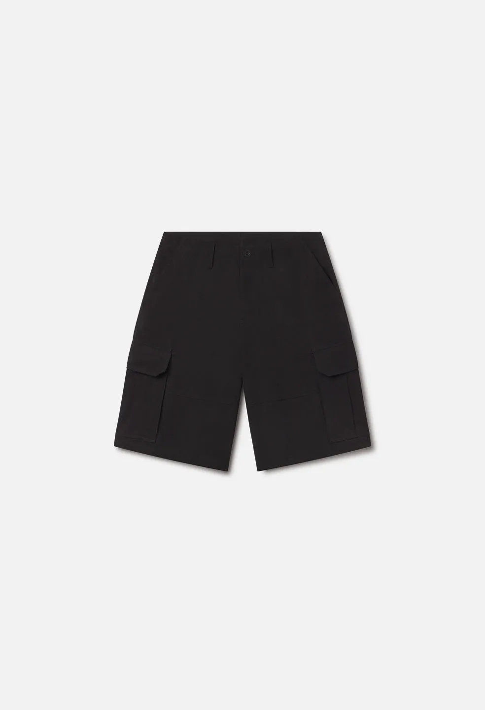 Cotton Southport Cargo Shorts / Black sold by John Elliott