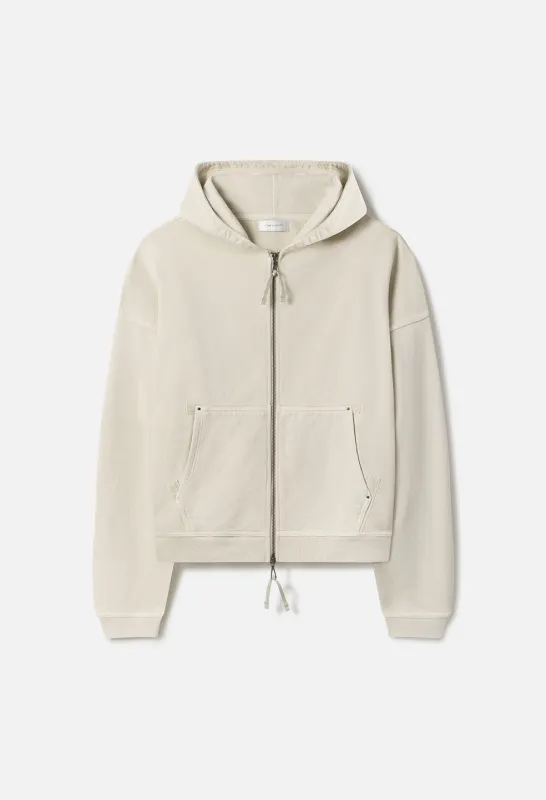 Platoon Frances Full-Zip / Washed Bone made by John Elliott
