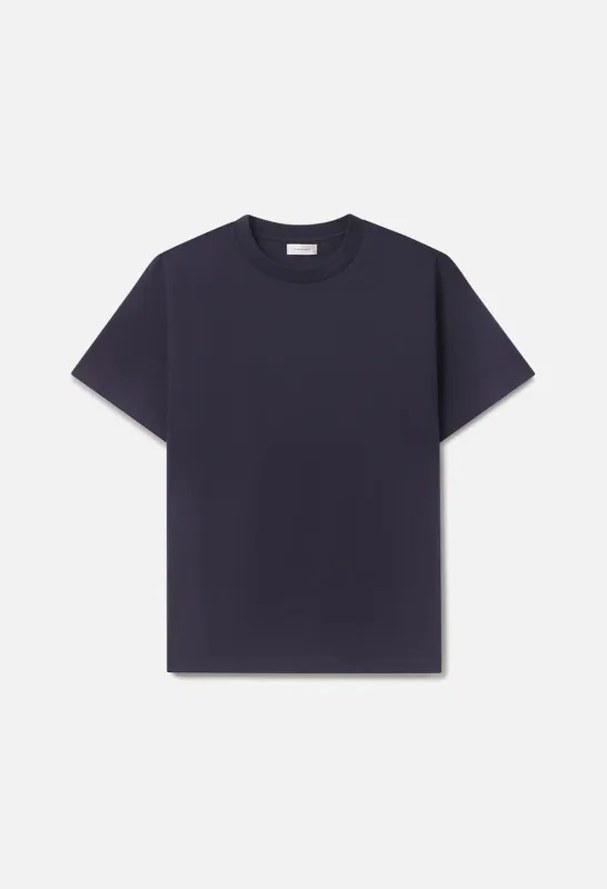 Core University Tee / Oxford Navy made by John Elliott