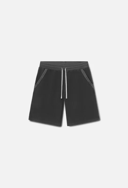 Reverse Terry Shorts / Washed Black made by John Elliott