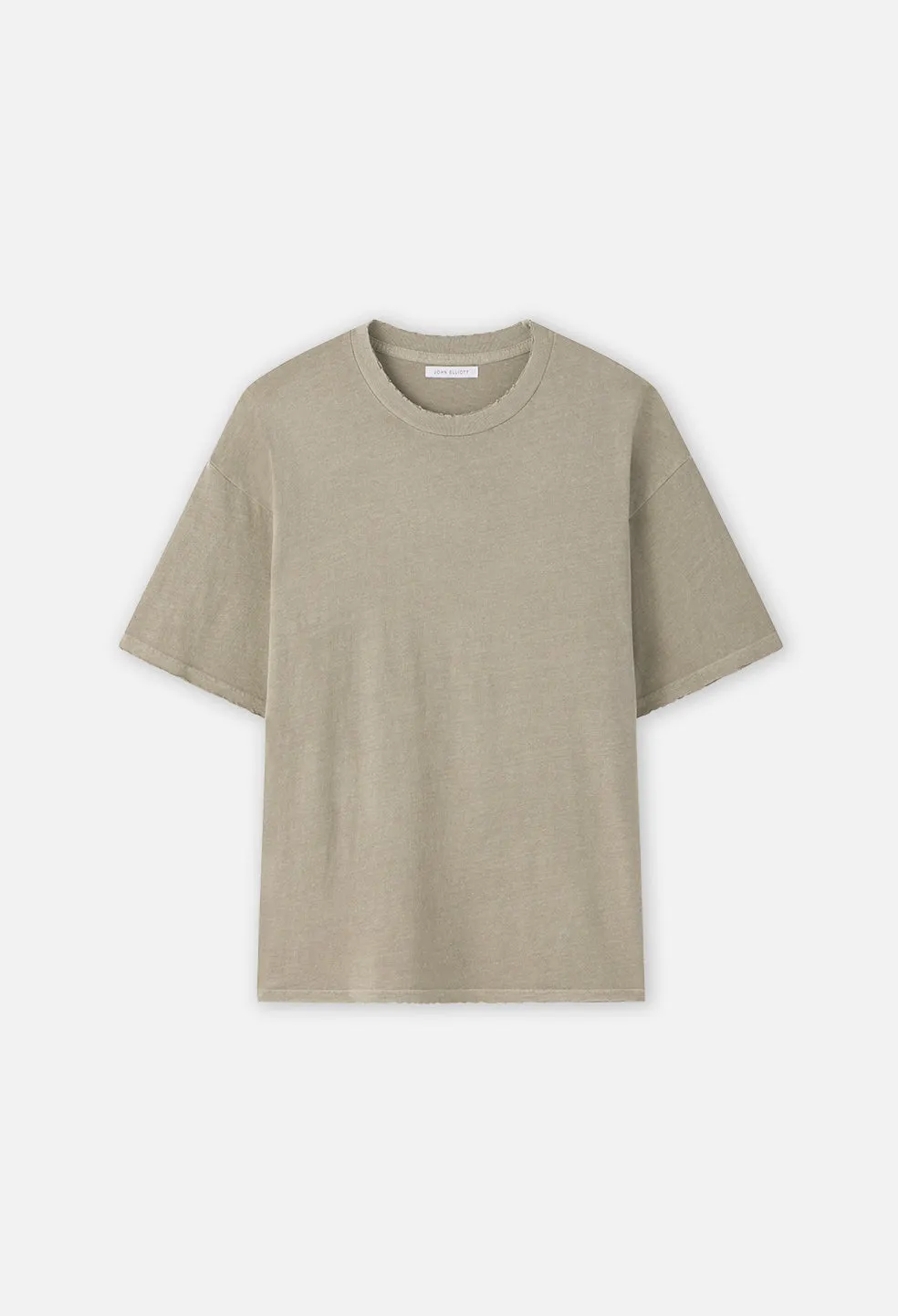Folsom Cropped Tee / Washed Army sold by John Elliott