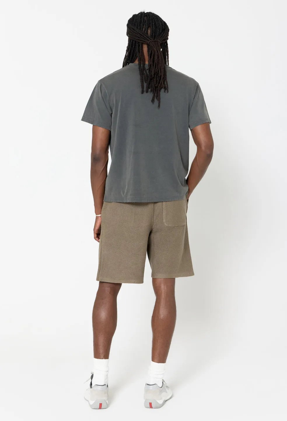 Folsom Cropped Tee / Washed Black sold by John Elliott product image thumbnail 5