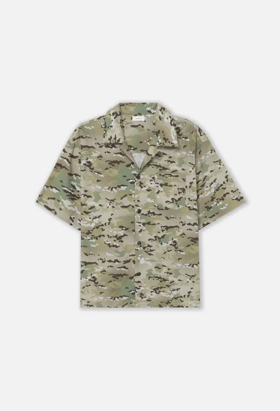 Camp Shirt / Multi Camo made by John Elliott
