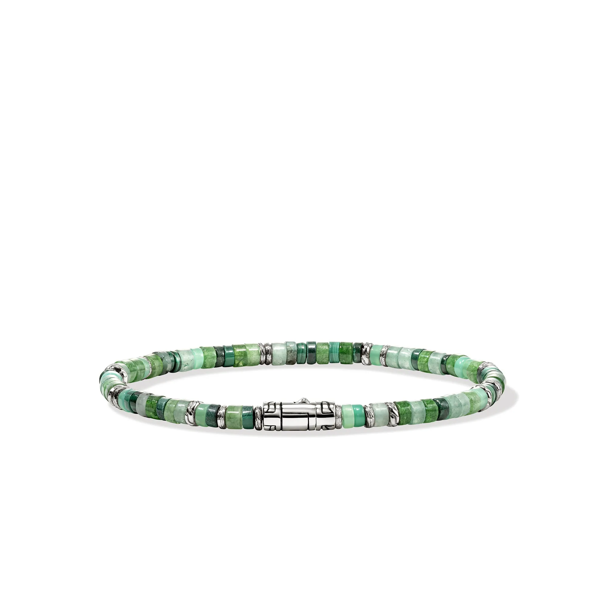 Heishi Bracelet, Hardstones, Emeralds, Sterling Silver|BUS900698MHQZATR sold by John Hardy product image thumbnail 4