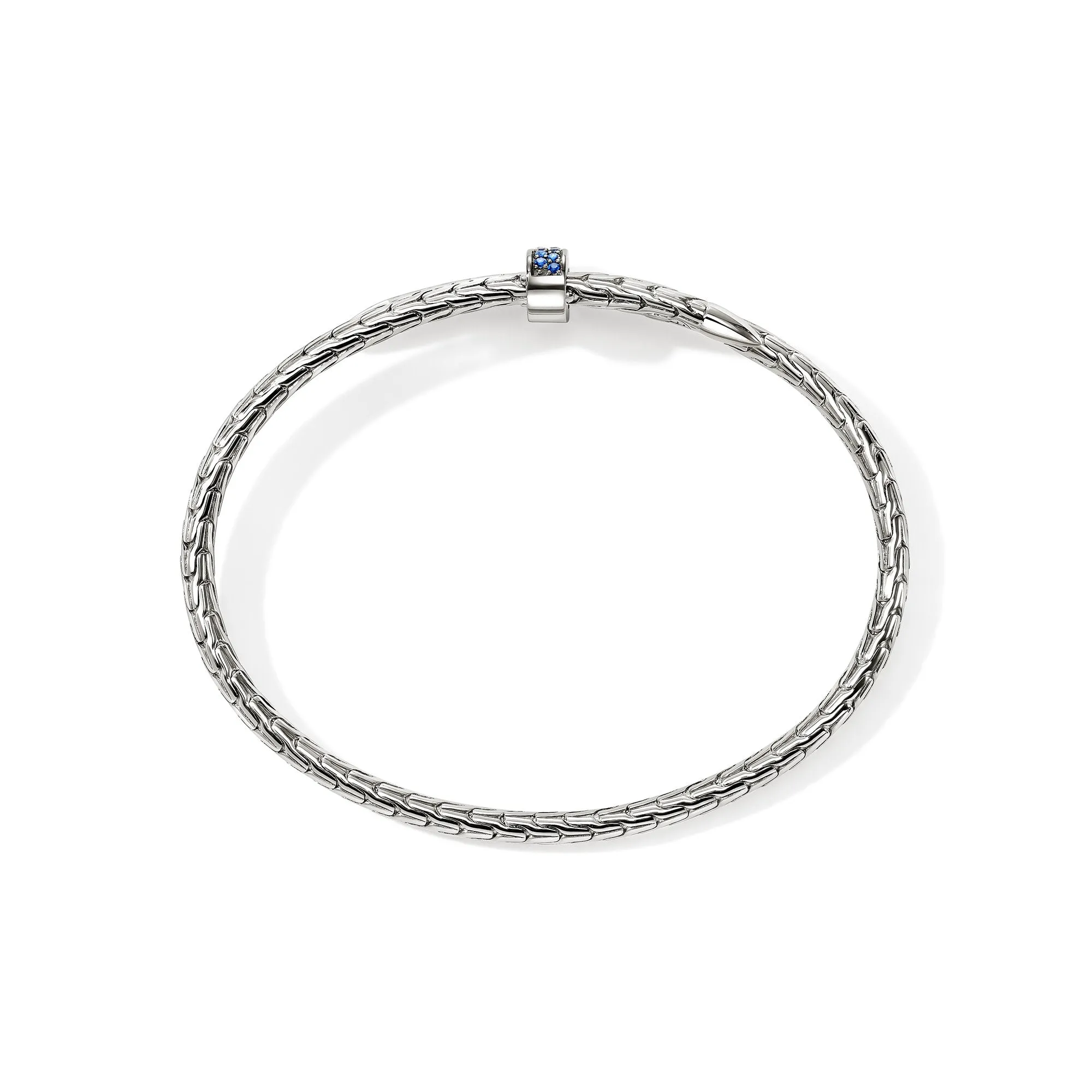Spear Flex Cuff, Sterling Silver, Blue Sapphire, 4MM|CBS987874BSP sold by John Hardy product image thumbnail 4