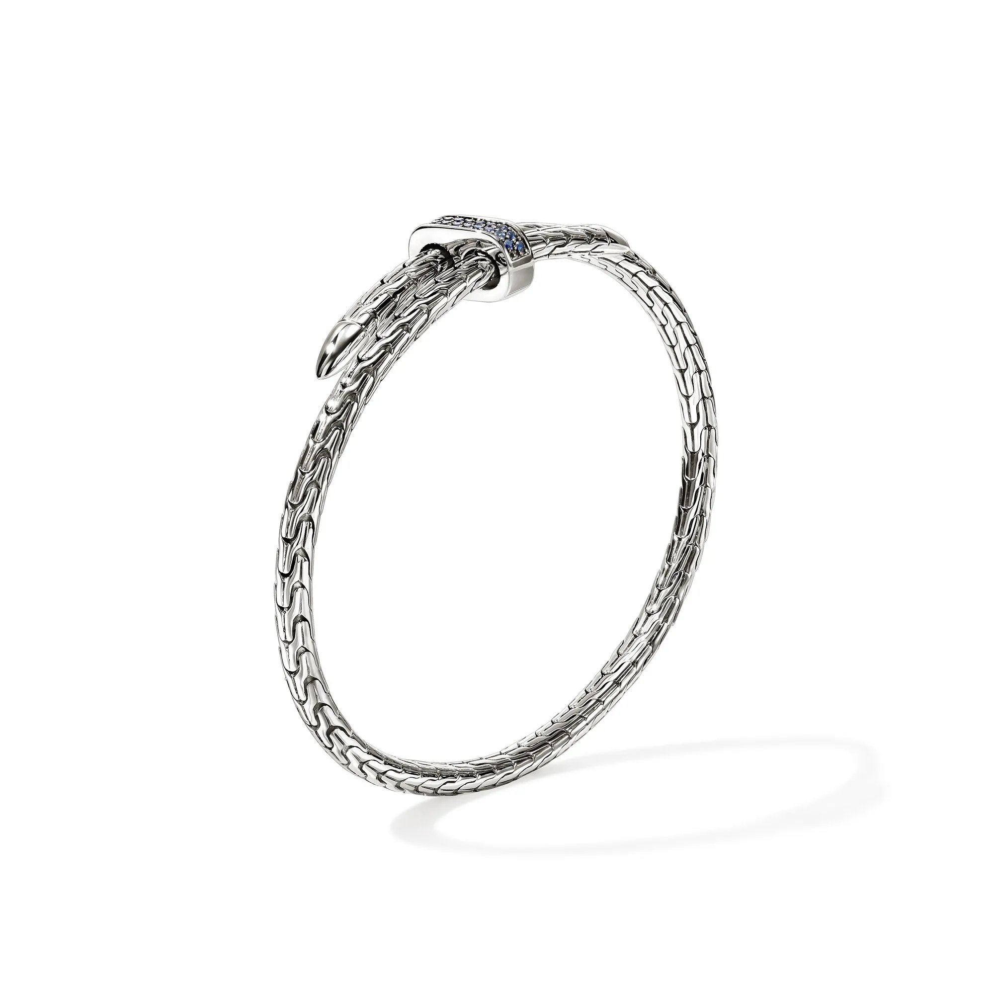 Spear Flex Cuff, Sterling Silver, Blue Sapphire, 4MM|CBS987874BSP sold by John Hardy product image thumbnail 3