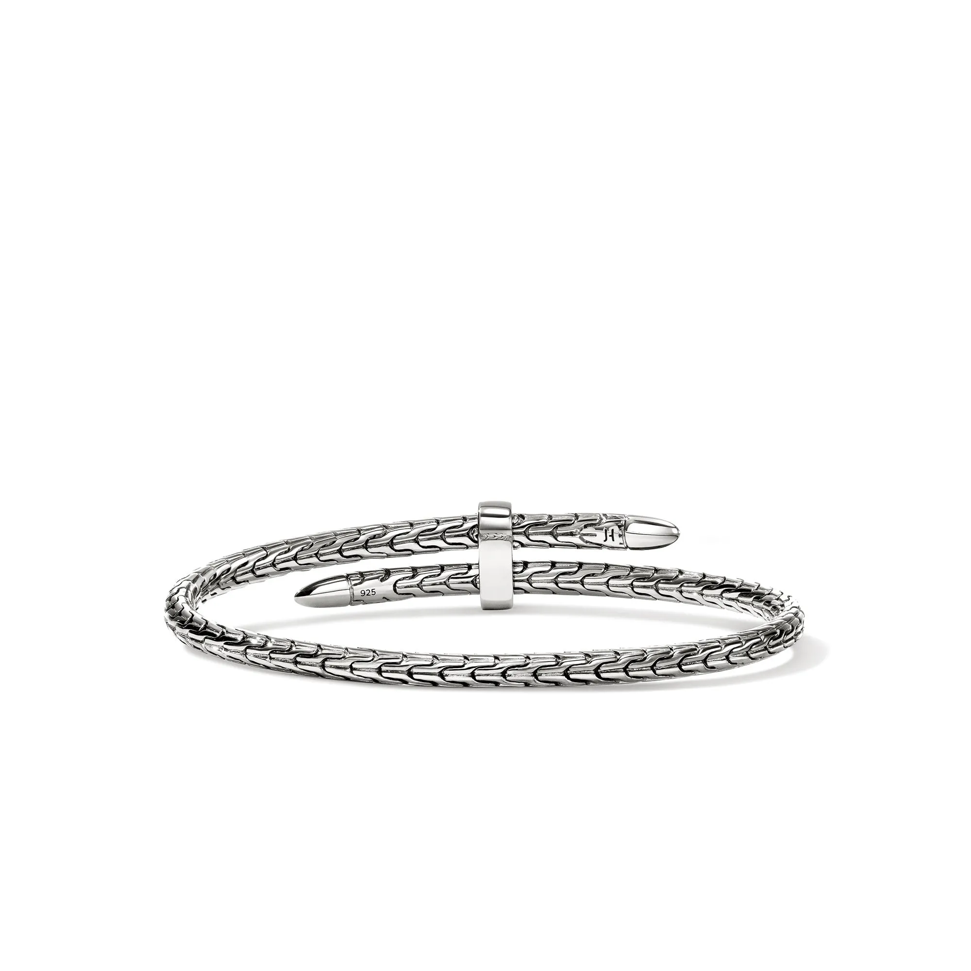 Spear Flex Cuff, Sterling Silver, Black Sapphire, 4MM|CBS987874BLS sold by John Hardy product image thumbnail 5