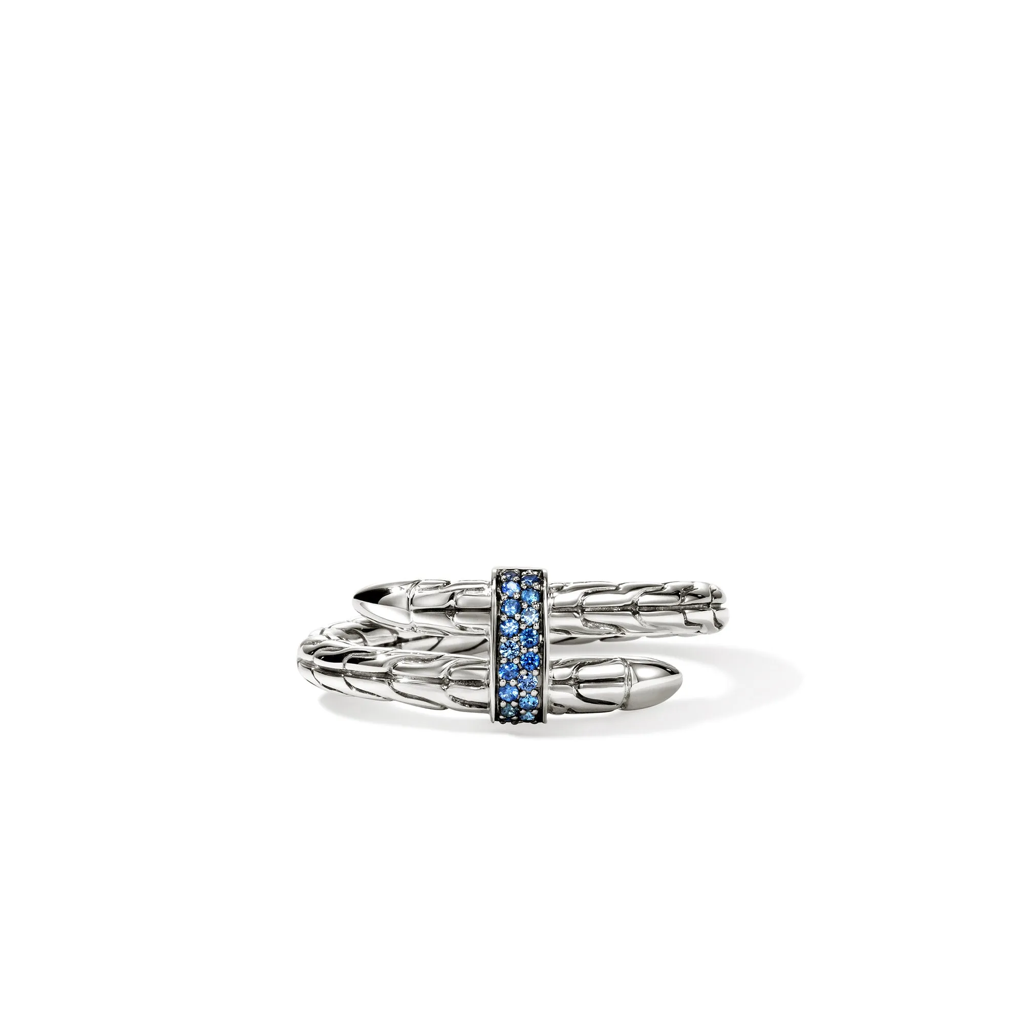 Spear Ring, Sterling Silver, Blue Sapphire|RBS986804BSP sold by John Hardy