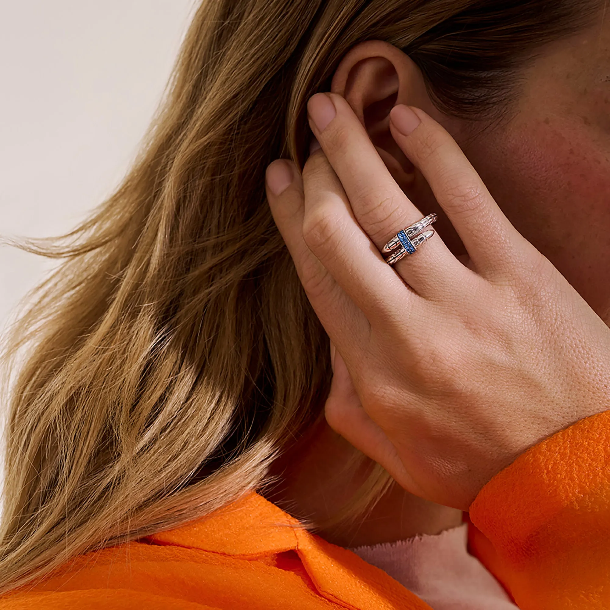 Spear Ring, Sterling Silver, Blue Sapphire|RBS986804BSP sold by John Hardy product image thumbnail 5