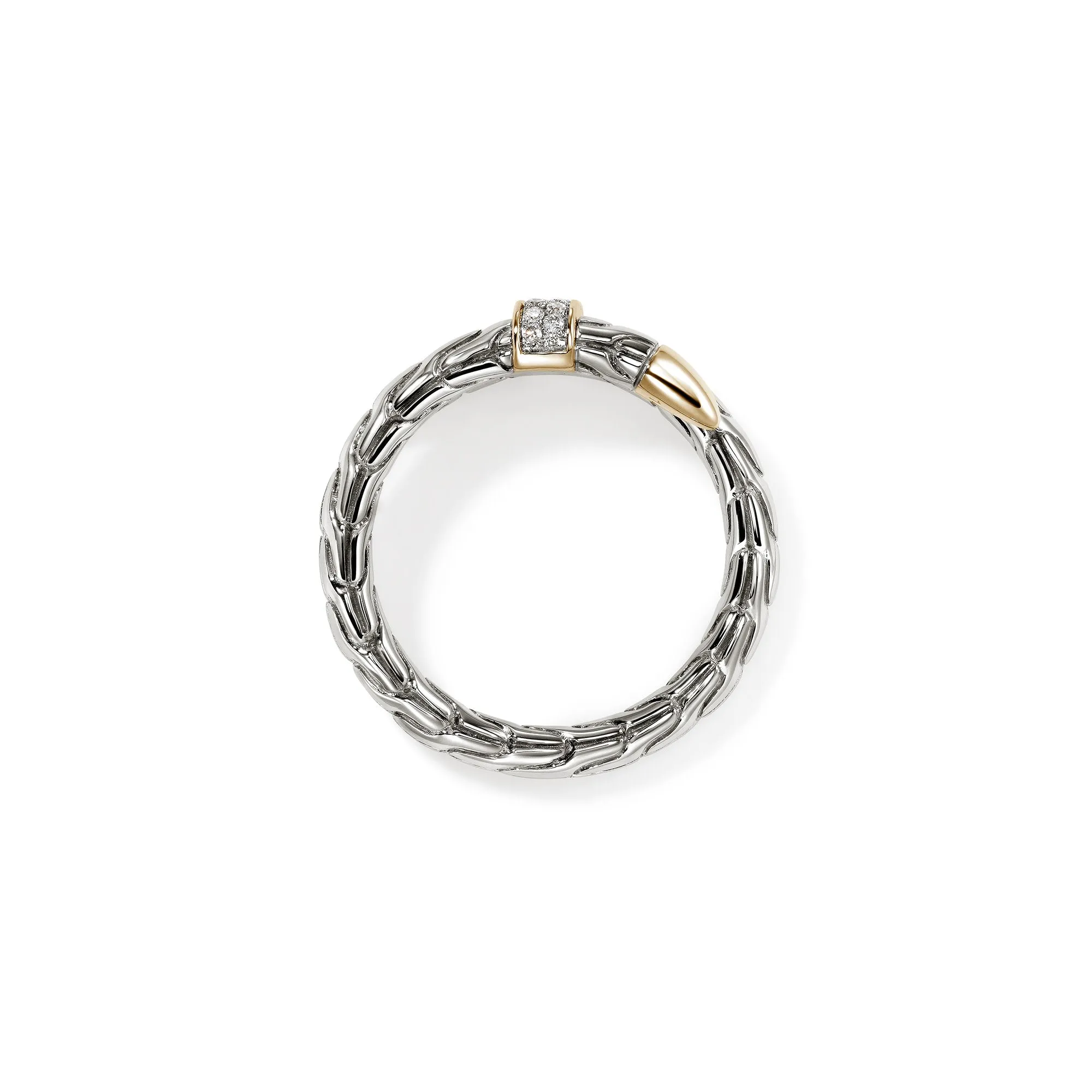 Spear Ring, Gold, Sterling Silver, Diamonds|RZZP986802DI sold by John Hardy product image thumbnail 3