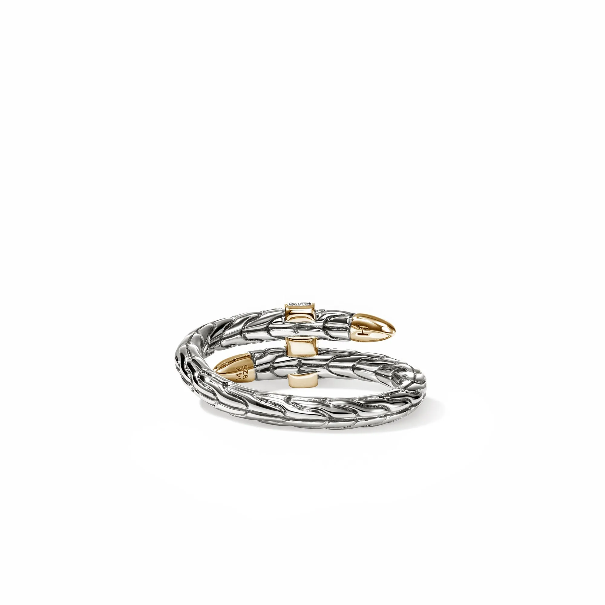 Spear Ring, Gold, Sterling Silver, Diamonds|RZZP986802DI sold by John Hardy product image thumbnail 4
