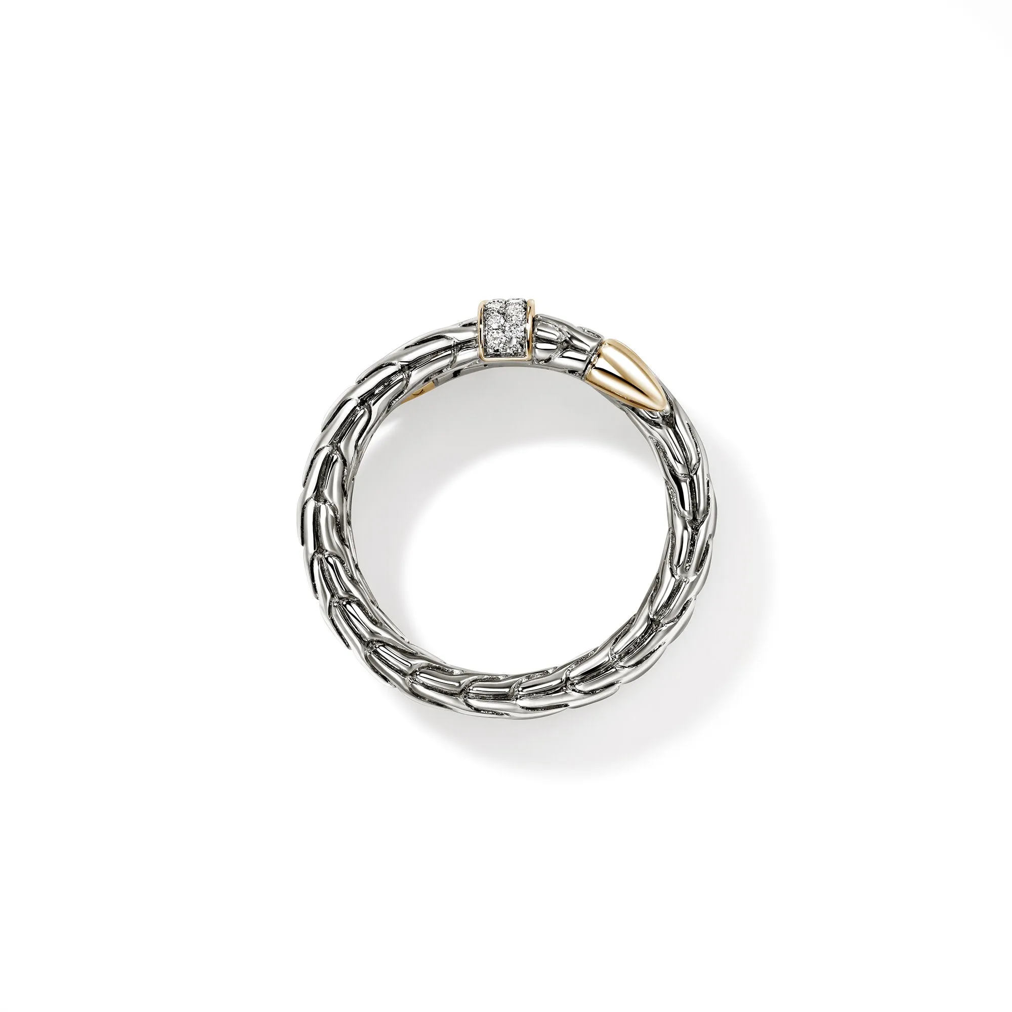 Spear Triple Tier Ring, Gold, Sterling Silver, Diamonds|RZZP986812DI sold by John Hardy product image thumbnail 3