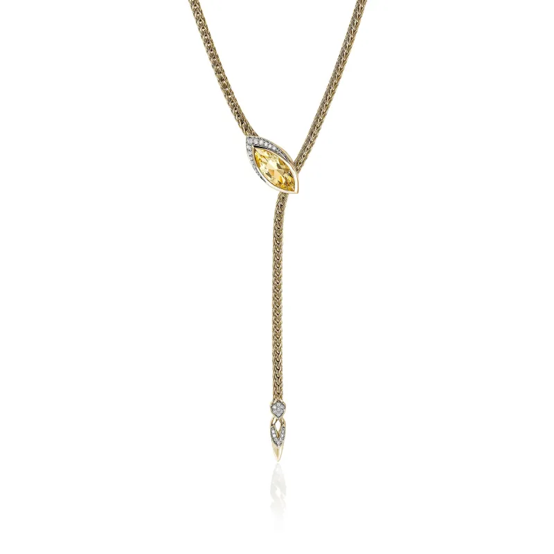 Artisan Series Naga Lariat Necklace, 2.5MM|NGS603781YBDI sold by John Hardy
