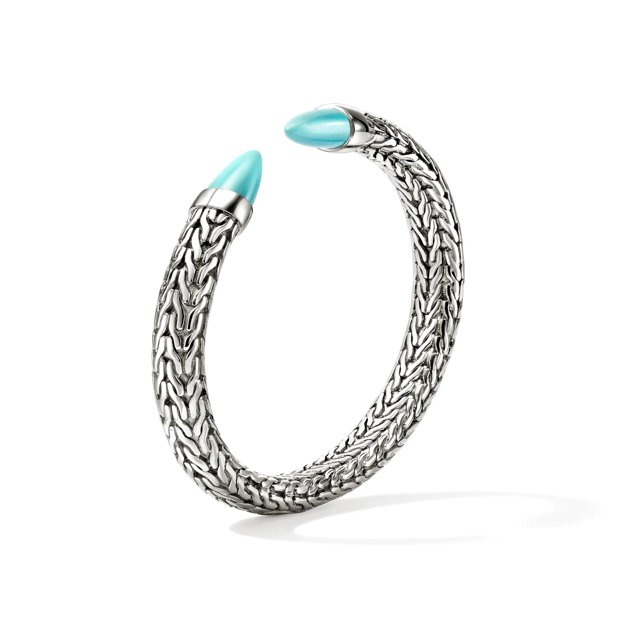 Spear 50 Flex Cuff, Sterling Silver, Turquoise|CBS987961TQ sold by John Hardy product image thumbnail 3