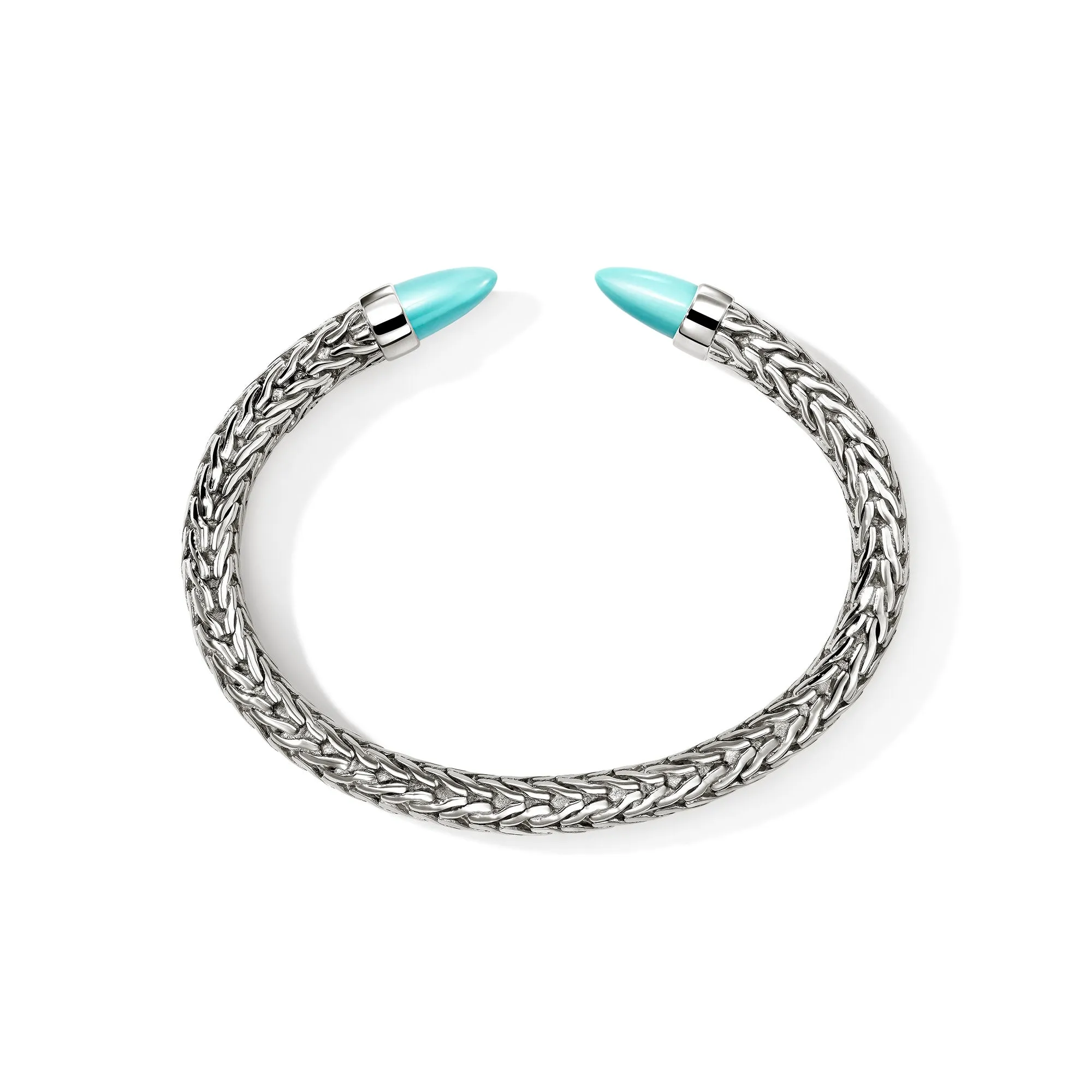 Spear 50 Flex Cuff, Sterling Silver, Turquoise|CBS987961TQ sold by John Hardy product image thumbnail 4