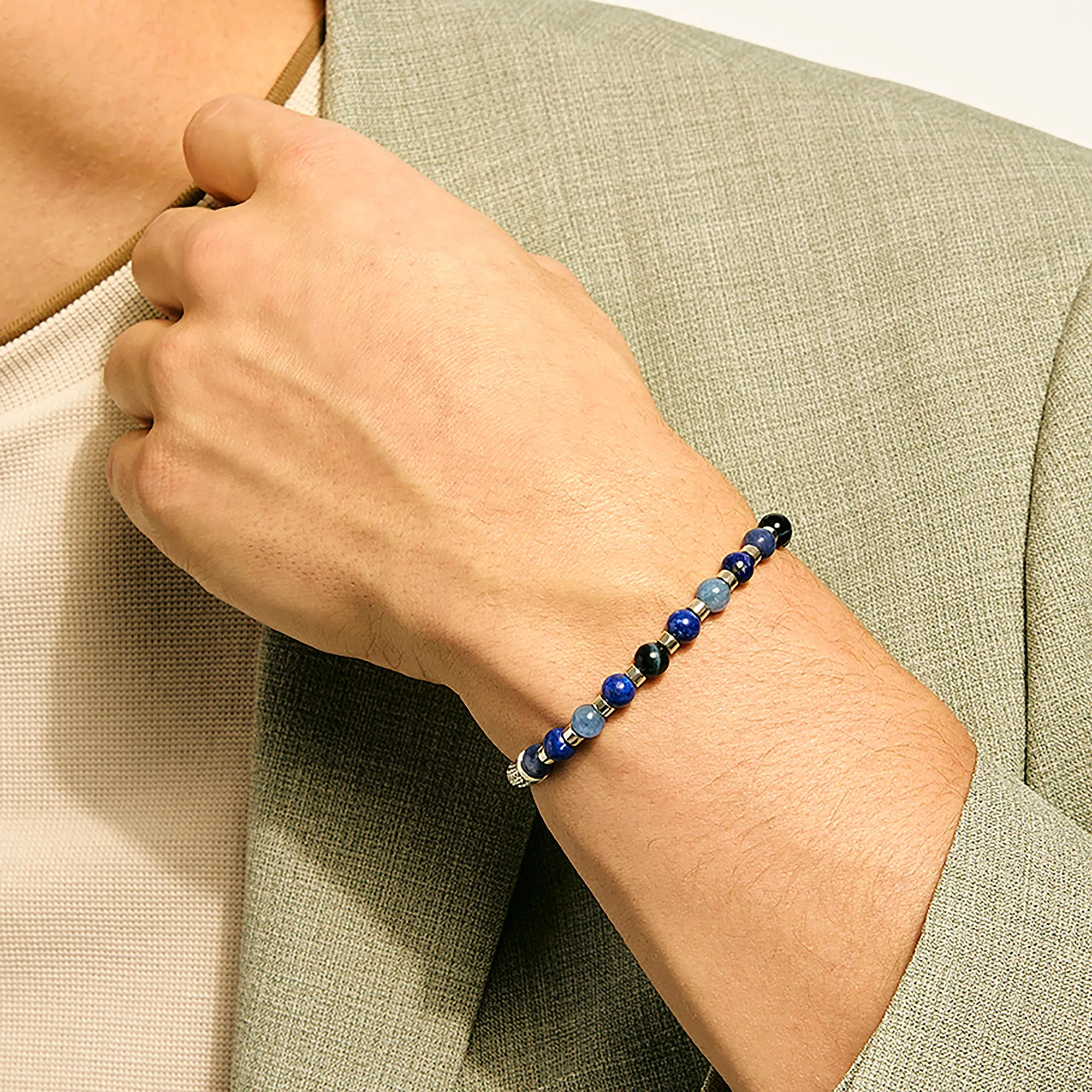 Beaded Bracelet, Sterling Silver, Hardstones|BUS989601LPZKN sold by John Hardy product image thumbnail 5