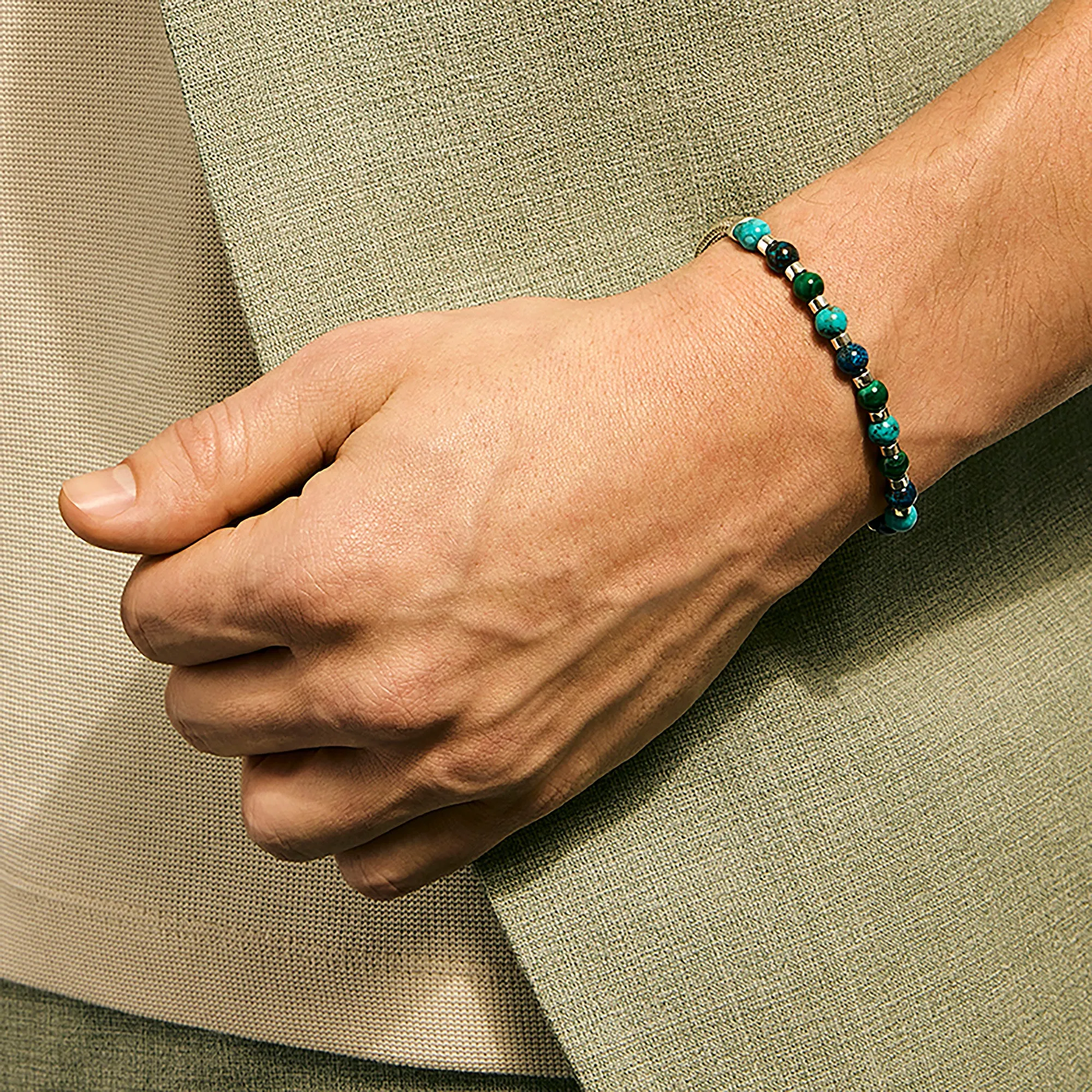 Beaded Bracelet, Sterling Silver, Hardstones|BUS989601TQMHCRY sold by John Hardy product image thumbnail 5