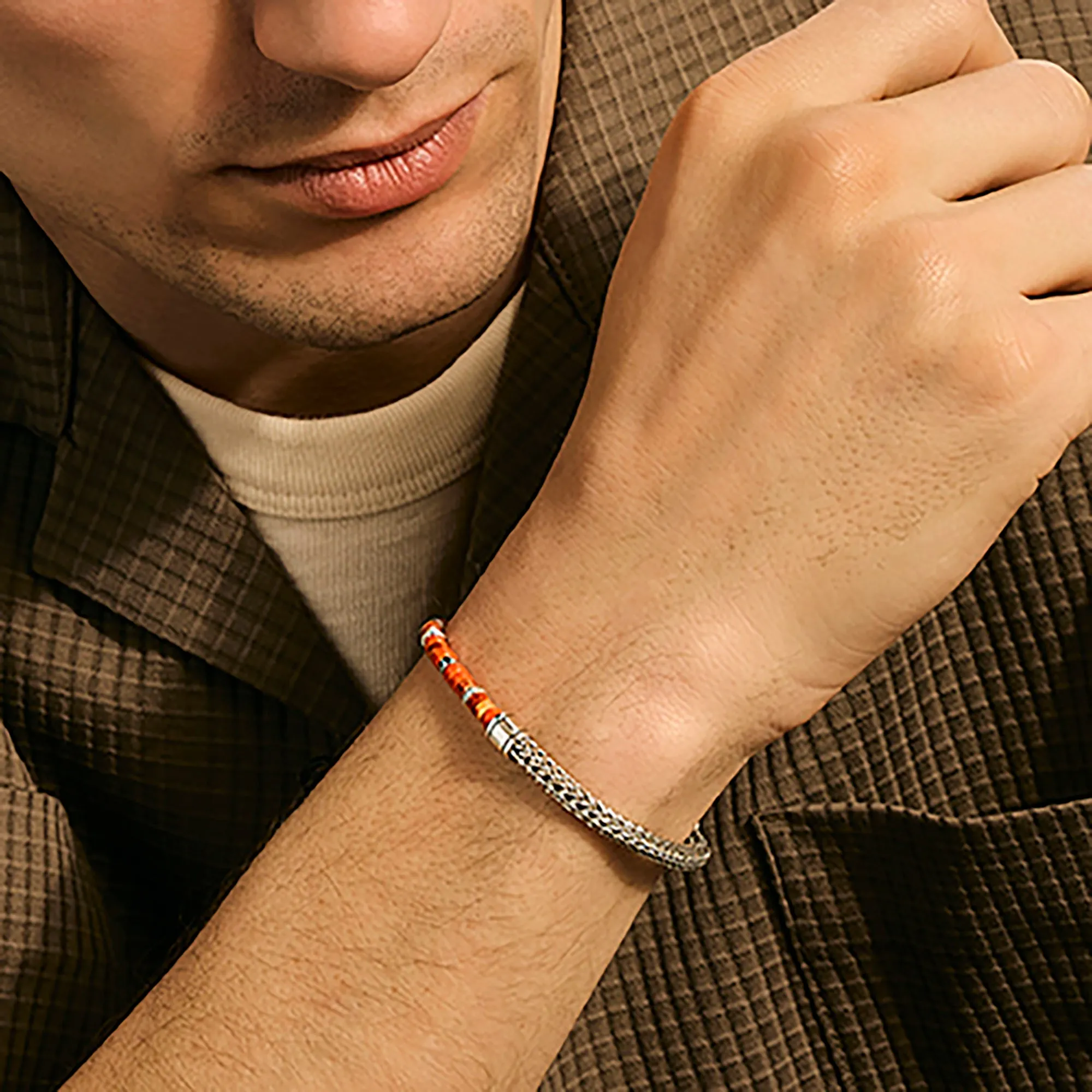 Heishi Chain Bracelet, Sterling Silver|BUS290091OROYS sold by John Hardy product image thumbnail 5