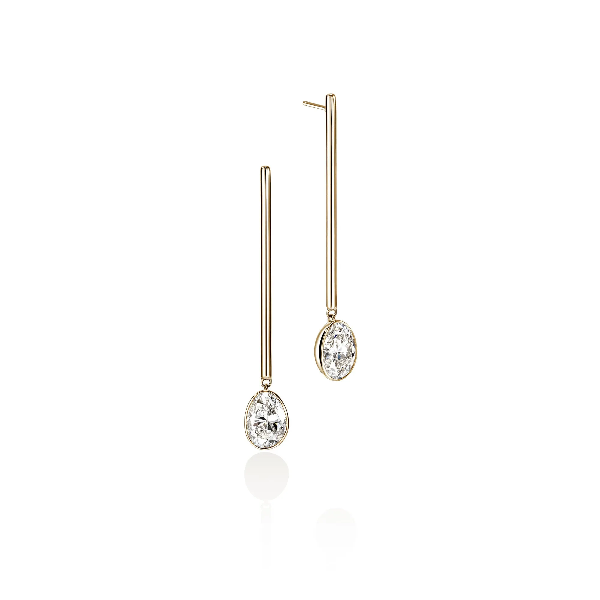 JH Lovestruck™ Drop Earrings, Gold, Diamonds, 5.0TCW|EGGX43023LGD sold by John Hardy