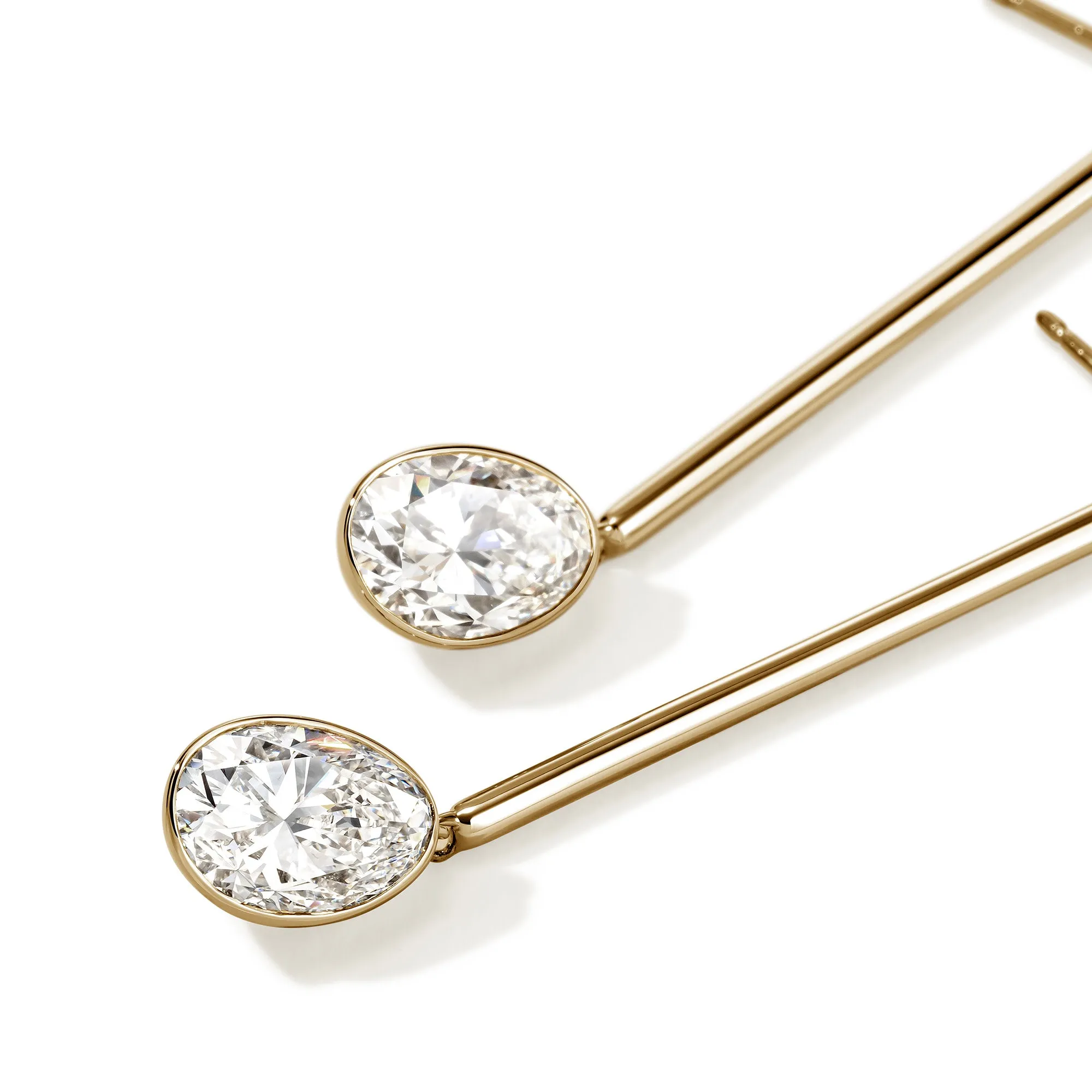 JH Lovestruck™ Drop Earrings, Gold, Diamonds, 5.0TCW|EGGX43023LGD sold by John Hardy product image thumbnail 2