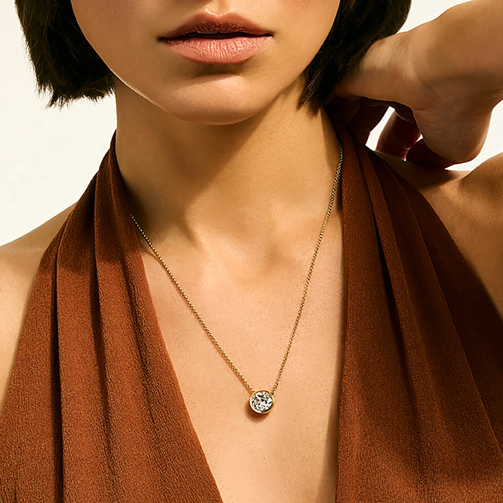 JH Lovestruck™ Necklace, Gold, Diamond, 4.0TCW|NGGX43003LGD sold by John Hardy product image thumbnail 4