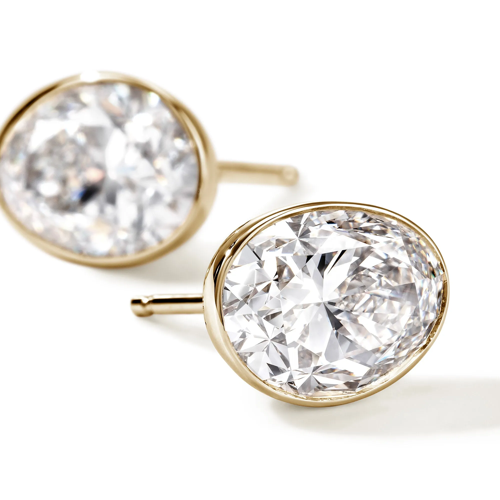 JH Lovestruck™ Stud Earrings, Gold, Diamonds, 5.0TCW|EGGX43027LGD sold by John Hardy product image thumbnail 2
