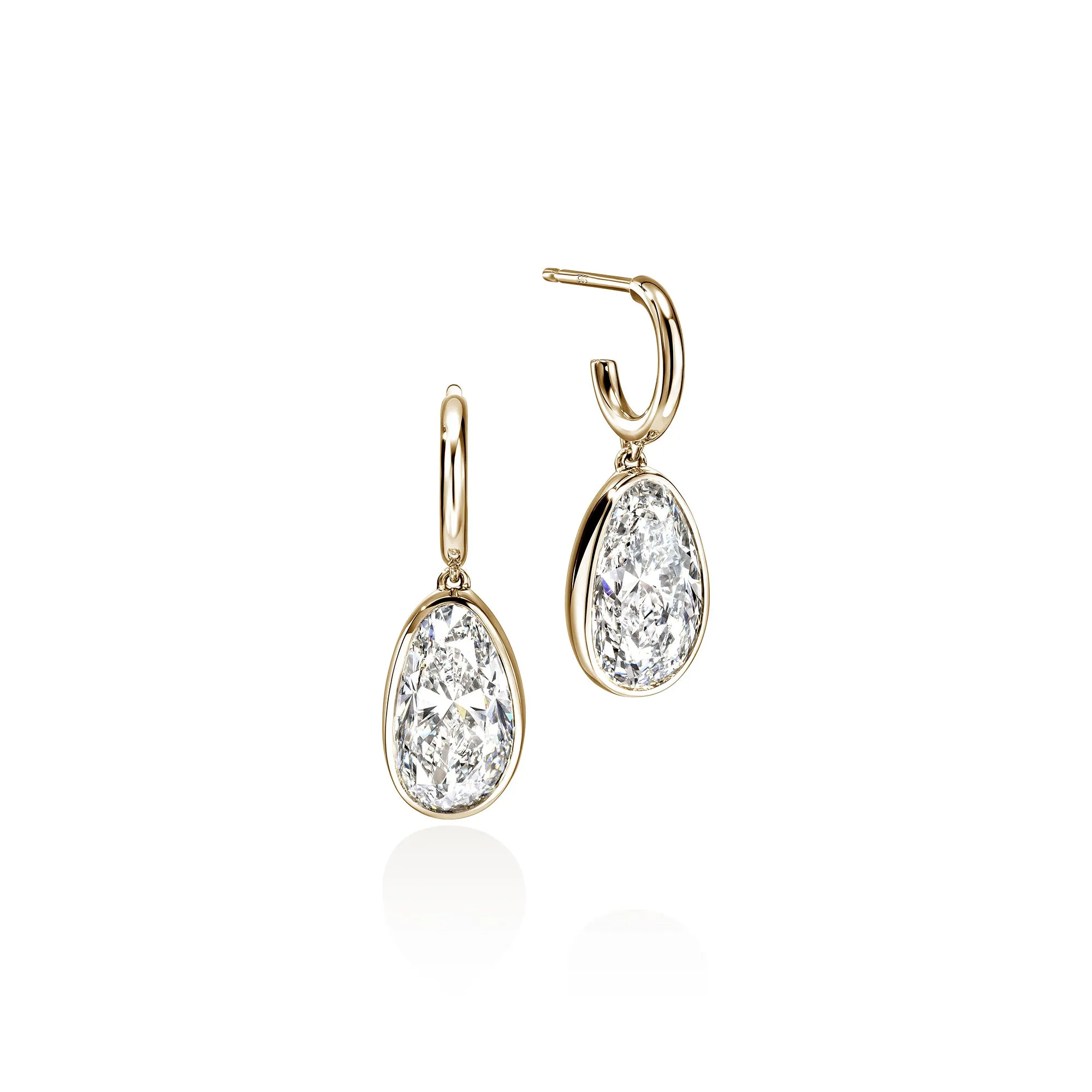 JH Lovestruck™ Earrings, Gold, Diamonds, 6.5TCW|EGGX43022LGD sold by John Hardy