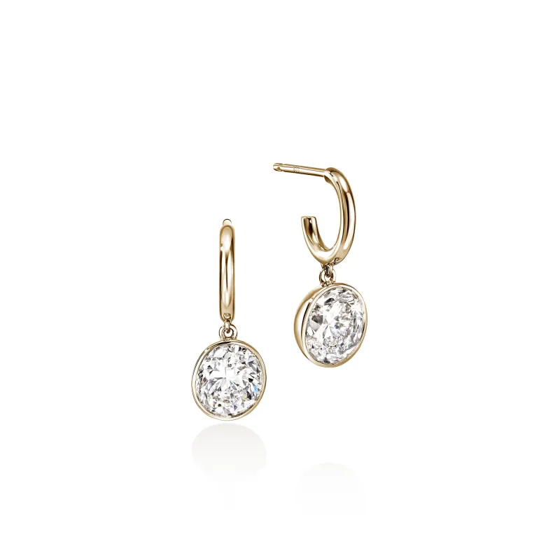 JH Lovestruck™ Earrings, Gold, Diamonds, 2.5TCW|EGGX43004LGD sold by John Hardy
