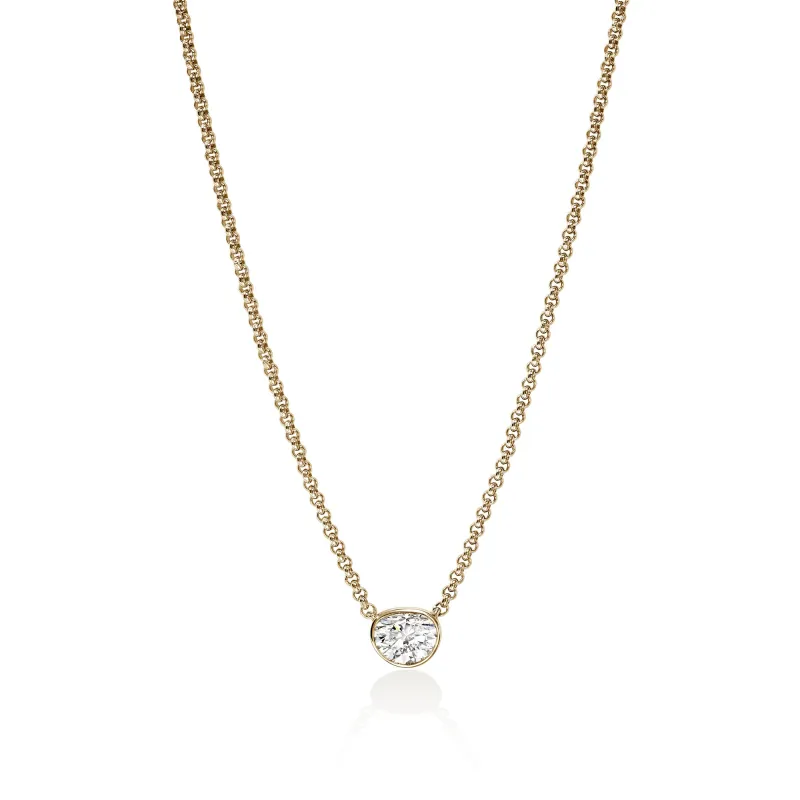 JH Lovestruck™ Necklace, Gold, Diamond, .75TCW|NGGX43000LGD sold by John Hardy