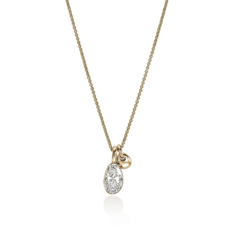 JH Lovestruck™ Pendant Necklace, Gold, Diamond, 3.25TCW|NGGX43017LGD sold by John Hardy