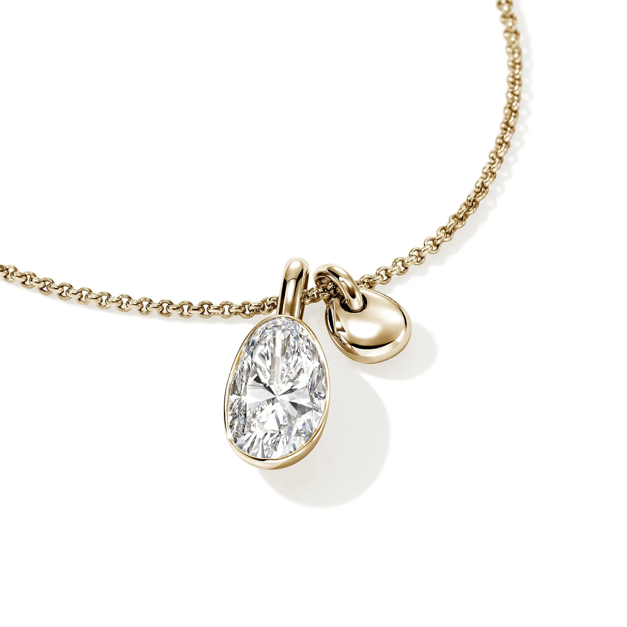 JH Lovestruck™ Pendant Necklace, Gold, Diamond, 3.25TCW|NGGX43017LGD sold by John Hardy product image thumbnail 2